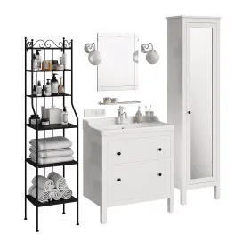 Ikea Hemnes bathroom